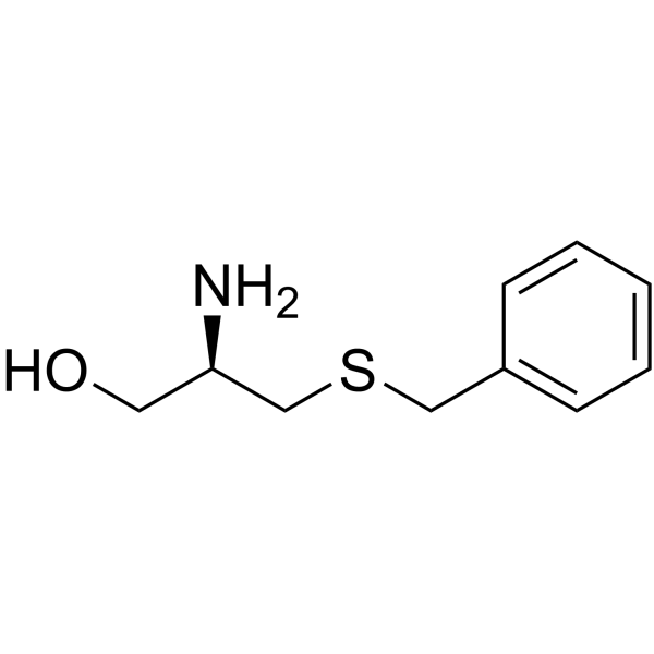 s-benzyl-l-cysteinol Structure
