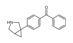[4-(3-azabicyclo[3.1.0]hexan-1-yl)phenyl]-phenylmethanone结构式