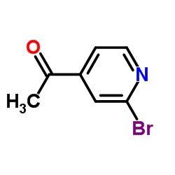 4-ACETYL-2-BROMOPYRIDINE Structure