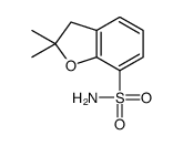 2,2-dimethyl-3H-1-benzofuran-7-sulfonamide Structure