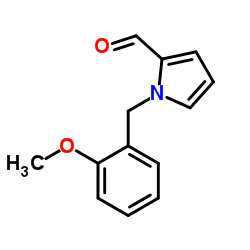 1-(2-METHOXY-BENZYL)-1H-PYRROLE-2-CARBALDEHYDE结构式