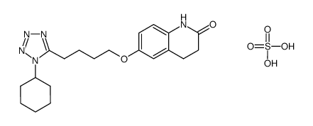 cilostazol sulfate结构式