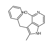 3-benzyl-2-methyl-1,5-dihydropyrrolo[3,2-c]pyridin-4-one Structure