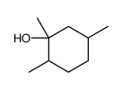 1,2,5-trimethylcyclohexan-1-ol Structure
