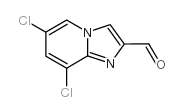 6,8-二氯-咪唑并[1,2-a]吡啶-2-甲醛结构式