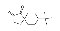 8-tert-Butyl-2-methylene-spiro[4.5]decan-1-one结构式