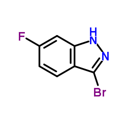 3-Bromo-6-fluoro-1H-indazole structure