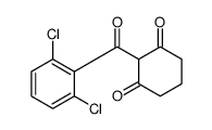 2-(2,6-dichlorobenzoyl)cyclohexane-1,3-dione结构式