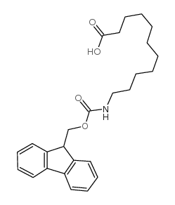 Fmoc-11-aminoundecanoic acid structure