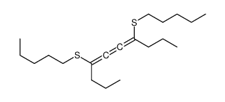 4,7-bis(pentylsulfanyl)deca-4,5,6-triene Structure