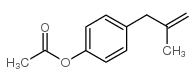 3-(4-ACETOXYPHENYL)-2-METHYL-1-PROPENE结构式