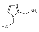 C-(1-ETHYL-1H-IMIDAZOL-2-YL)-METHYLAMINE structure