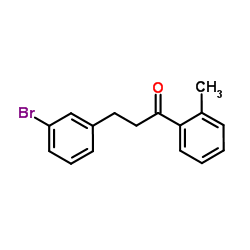 3-(3-Bromophenyl)-1-(2-methylphenyl)-1-propanone结构式