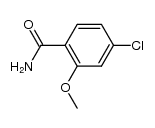 4-chloro-2-methoxybenzamide结构式