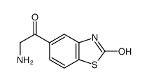 2-Benzothiazolinone,5-glycyl-(7CI)结构式