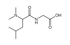 N-(N,N-dimethyl-leucyl)-glycine Structure