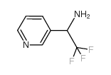 2,2,2-Trifluoro-1-(pyridin-3-yl)ethanamine Structure
