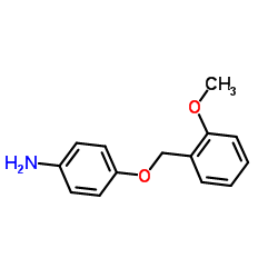 4-[(2-Methoxybenzyl)oxy]aniline结构式