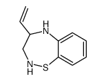 4-ethenyl-2,3,4,5-tetrahydro-1,2,5-benzothiadiazepine结构式