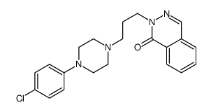 2-[3-[4-(4-chlorophenyl)piperazin-1-yl]propyl]phthalazin-1-one结构式