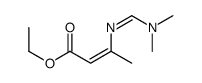 ethyl 3-(dimethylaminomethylideneamino)but-2-enoate Structure