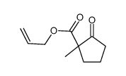 prop-2-enyl 1-methyl-2-oxocyclopentane-1-carboxylate结构式