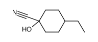 4-Aethyl-cyclohexanon-cyanhydrin Structure