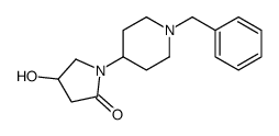1-(1-benzylpiperidin-4-yl)-4-hydroxypyrrolidin-2-one Structure