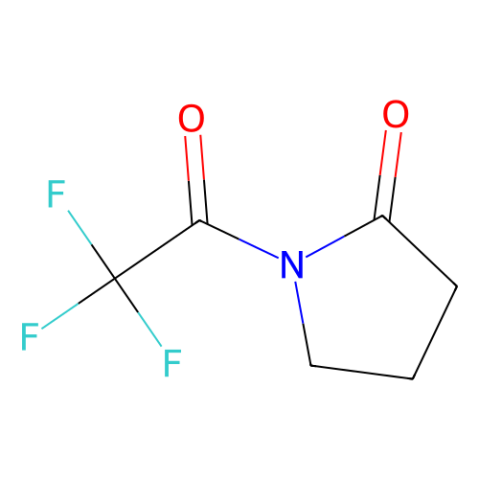 1-(三氟乙酰基)-2-吡咯烷酮结构式