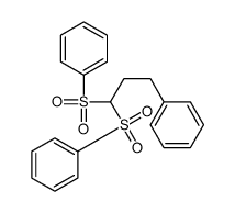 3,3-bis(benzenesulfonyl)propylbenzene Structure