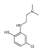 4-chloro-2-[2-(dimethylamino)ethylamino]benzenethiol结构式