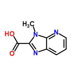 3-Methyl-3H-imidazo[4,5-b]pyridine-2-carboxylic acid Structure