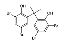 2,2'-isopropylidenebis[4,6-dibromophenol] structure